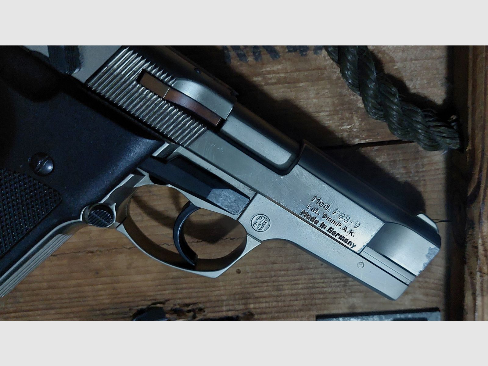 Walther P88 Compact 9 mm (PTB 613) Schreckschuss ninguna Walther Glock HW94 Colt