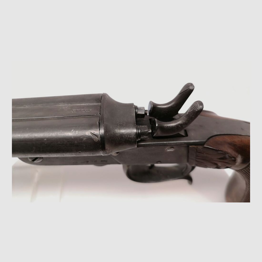 Belgijskie Tuck Away Mark 403, ekstremalnie rzadki, belgijski podwójny pistolet.