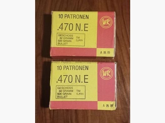 Nitro Express 32 grams partial jacket 500 grain