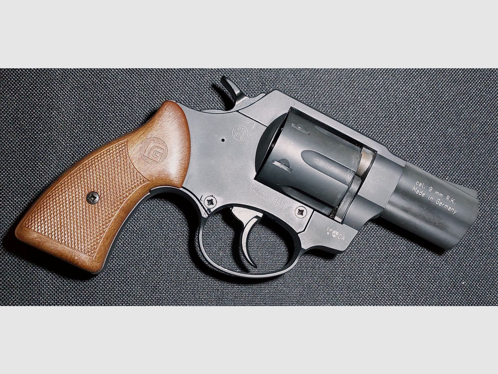 Röhm RG89 blank-firing revolver blued (PTB 976)