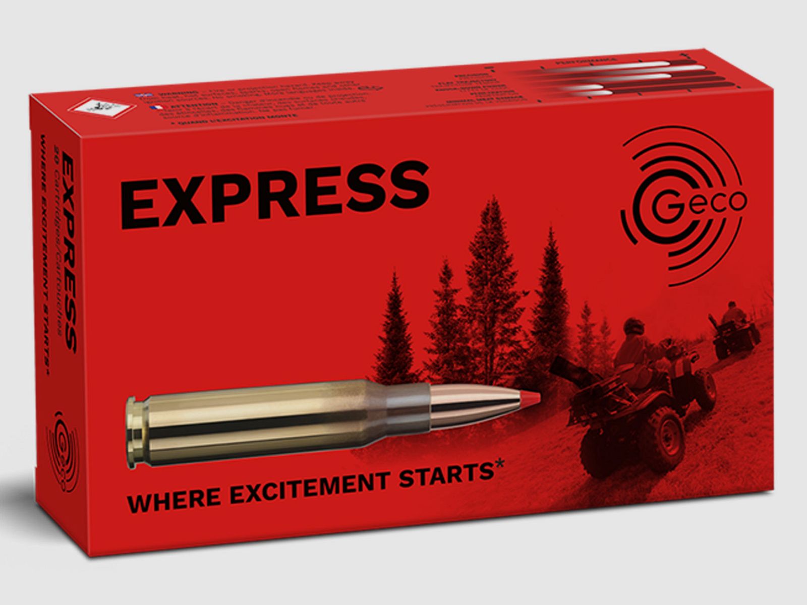 GECO 7 mm Rem. Mag. Express Patronen, afbeelding 1 van 2