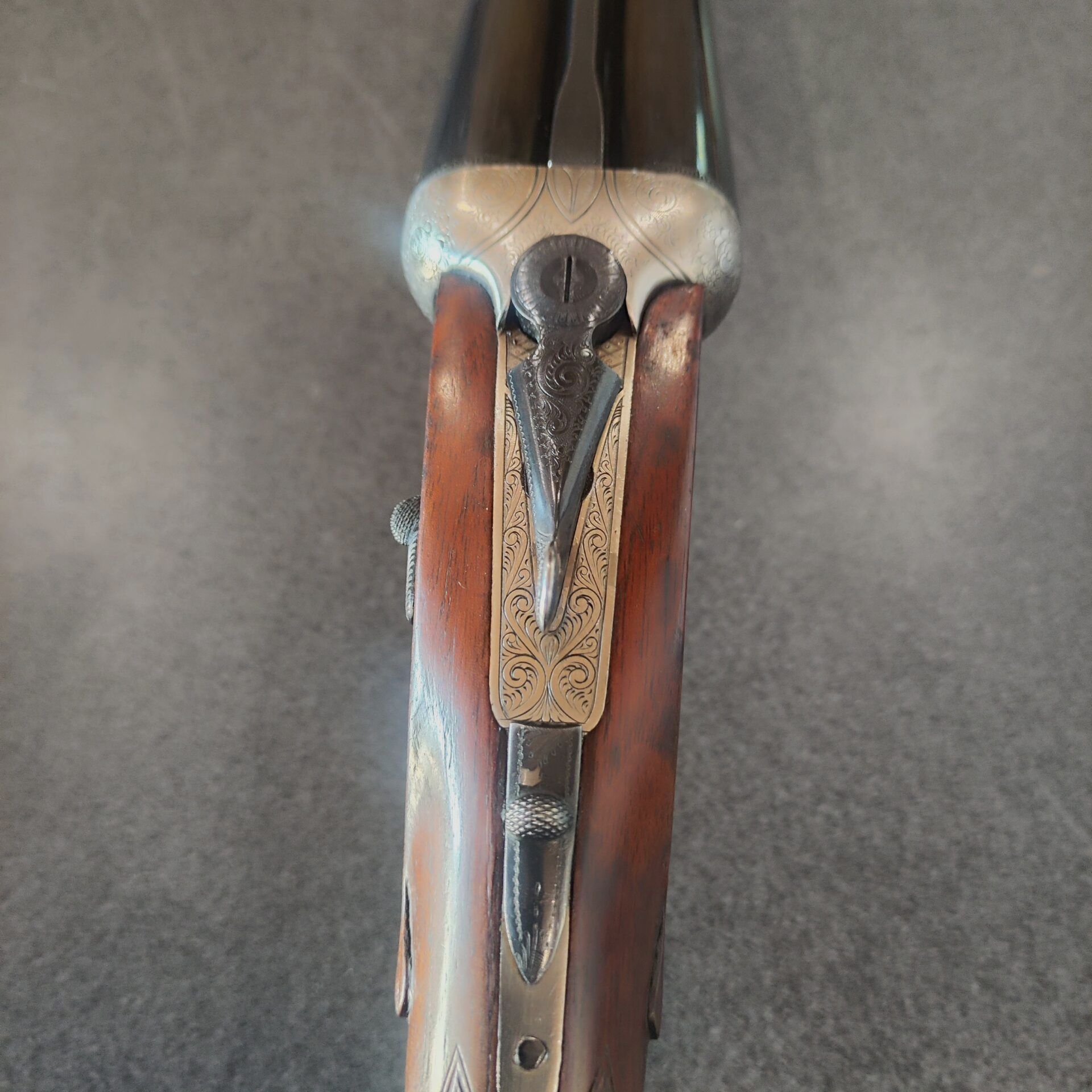 Bockflinte mit Platten LAURONA Kaliber 12/70. Läufe 70cm gebraucht, Bild 6 von 18