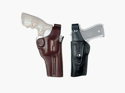 Gürtelholster mit Clip "G-MAN" SIG P210 Legend / Supertarger 6"-Linkshänder-Schwarz