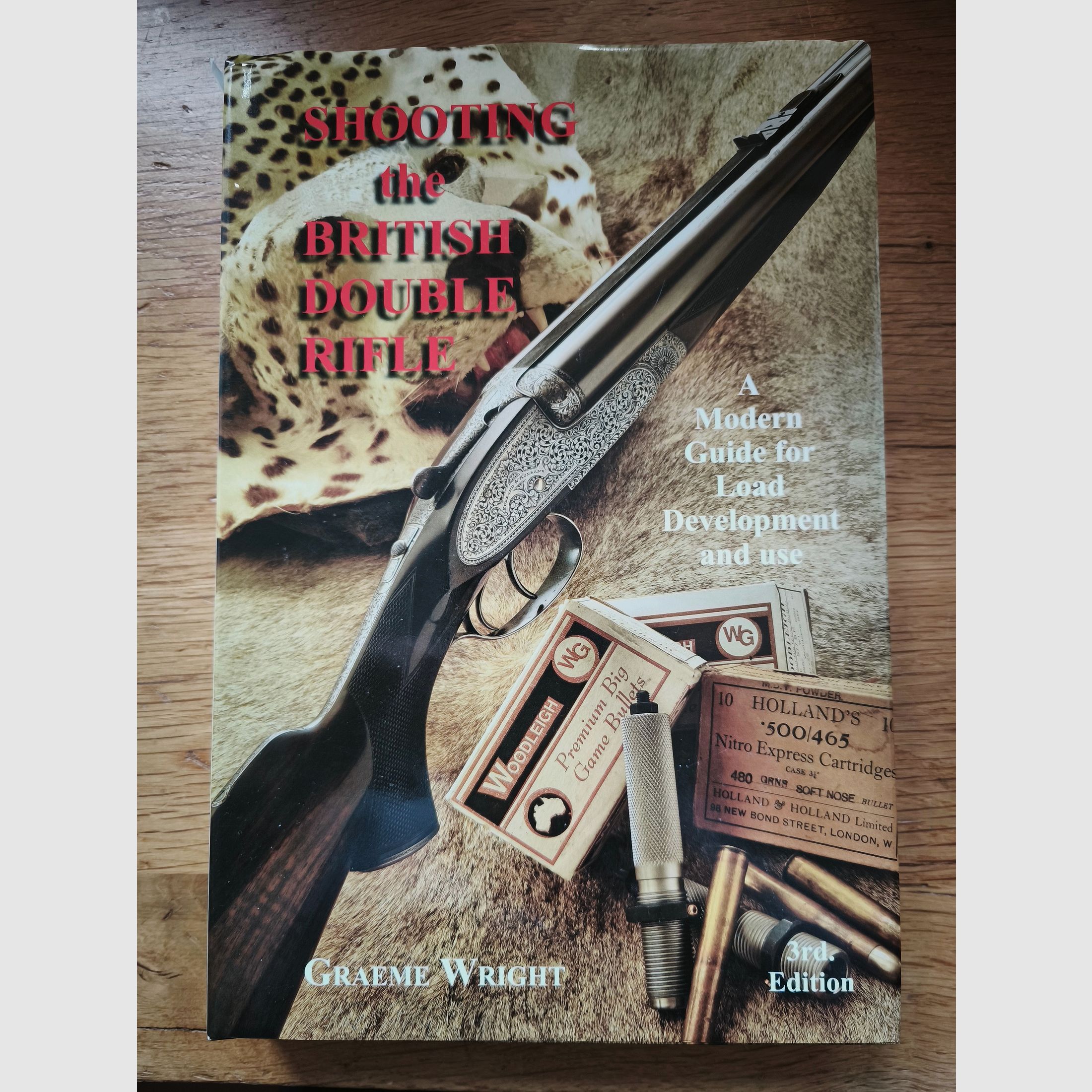 Buch Doppelbüchse Shooting the british double rilfe Graeme Wright DB 