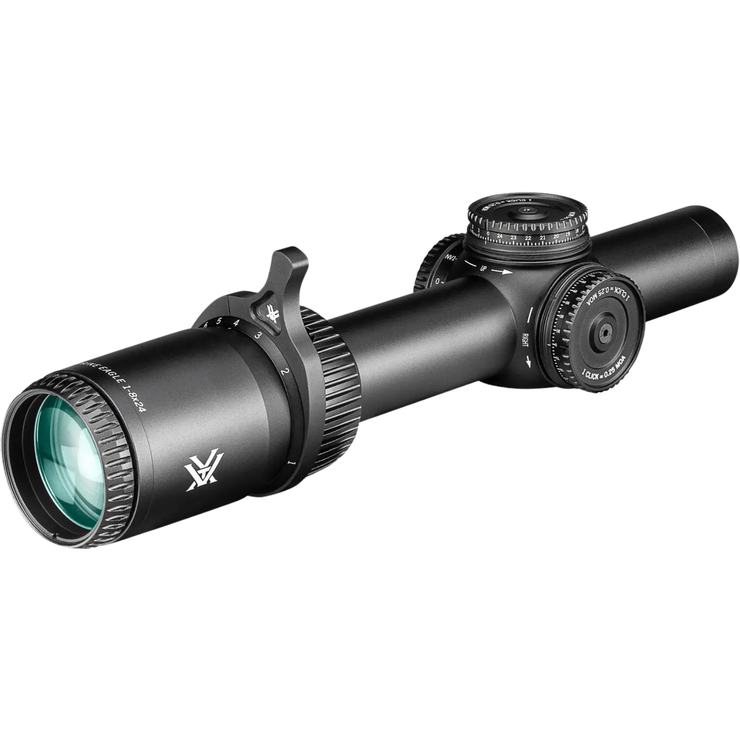 Vortex Strike Eagle lunette de visée 1-8x24 FFP EBR-8 MOA, image 2 sur 6