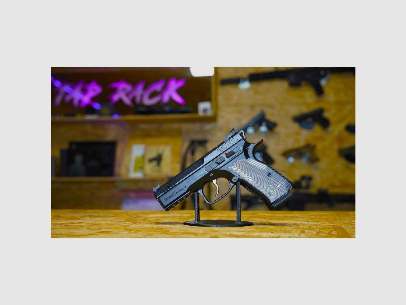 Pistolet CZ 75 Shadow 2 Compact OR « Optic Ready » calibre 9×19, image 2 sur 6
