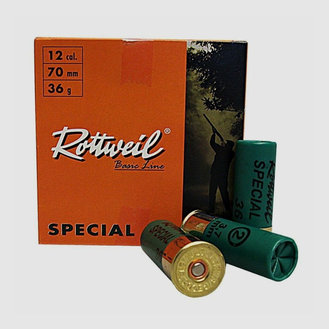 Rottweil Special 36 shotgun cartridges cal. 12/70 3.7 mm - 25 pcs.