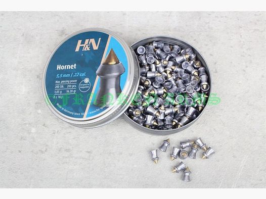 H&N Hornet 5,5mm 200 piezas Hornet 5,5mm 200 piezas precios por cantidad