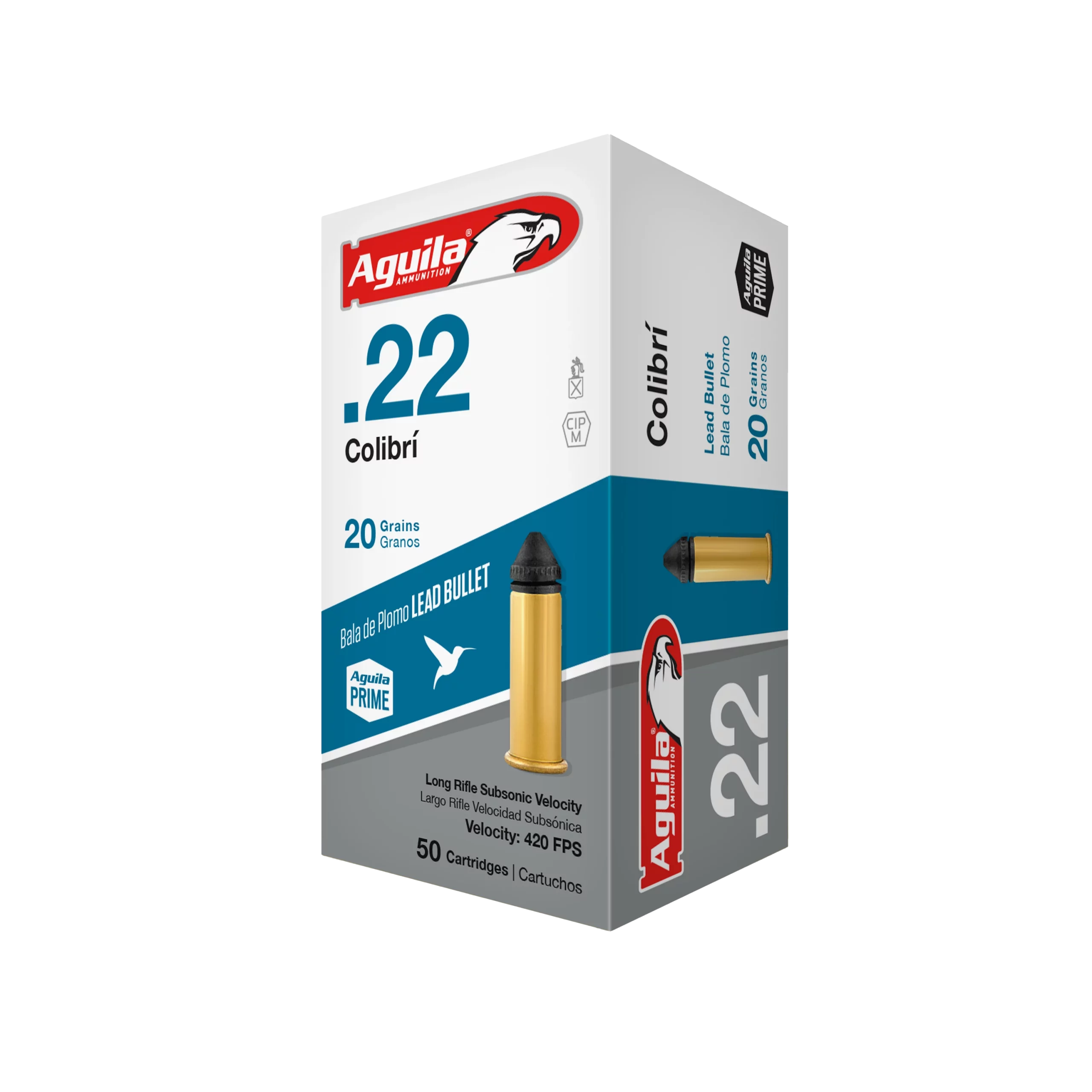 Aguila BOSQUETTE 22 Lr COLIBRI 20 grs / 50, immagine 1 di 2