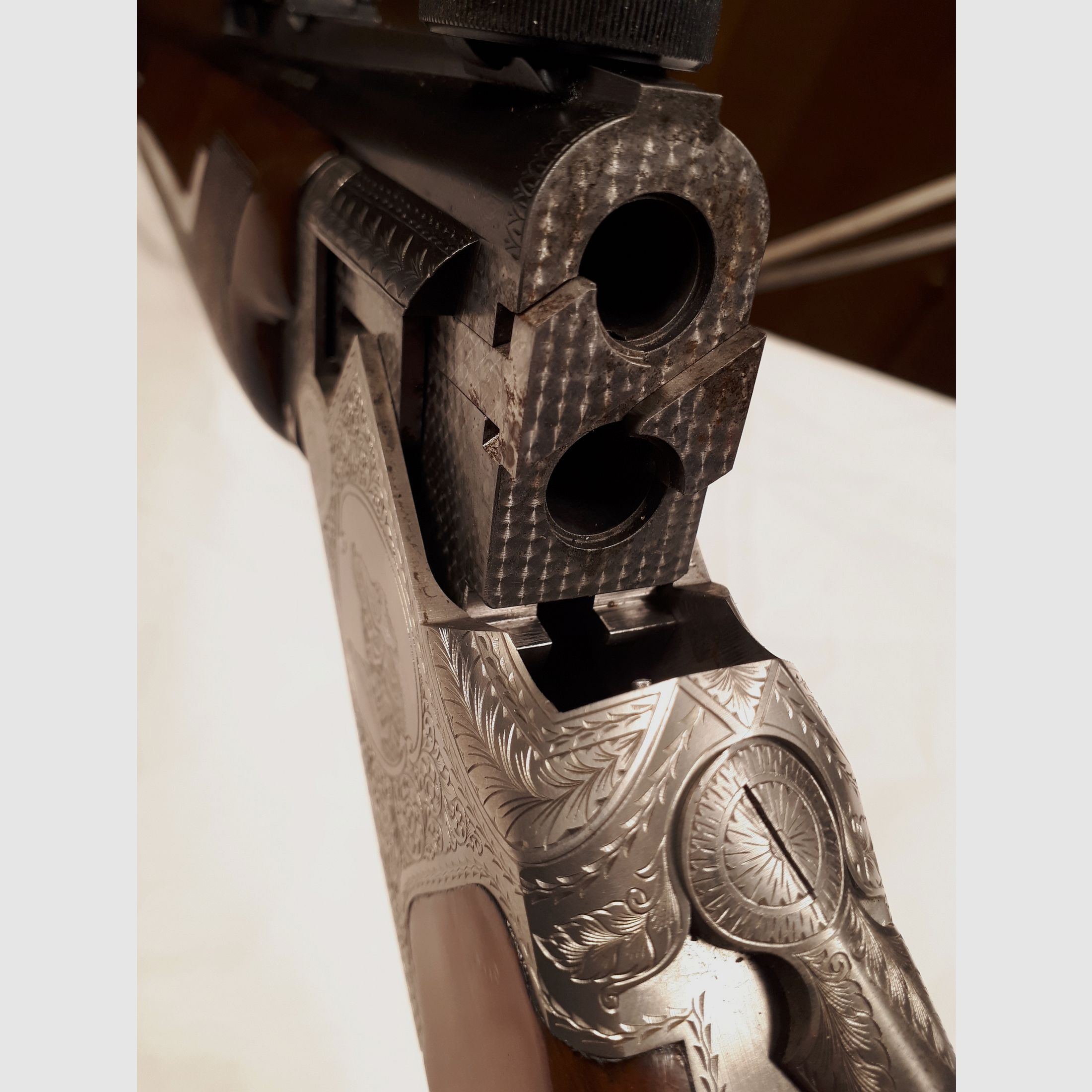 Winchester Bockdoppelbüchse in 9,3x74R.