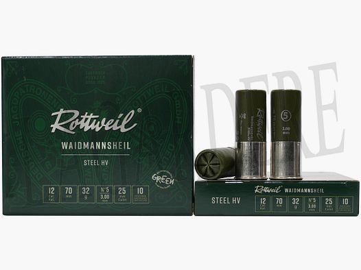 ROTTWEIL STEEL GAME NO. 5 / 3MM (SCHROT PATRONEN)