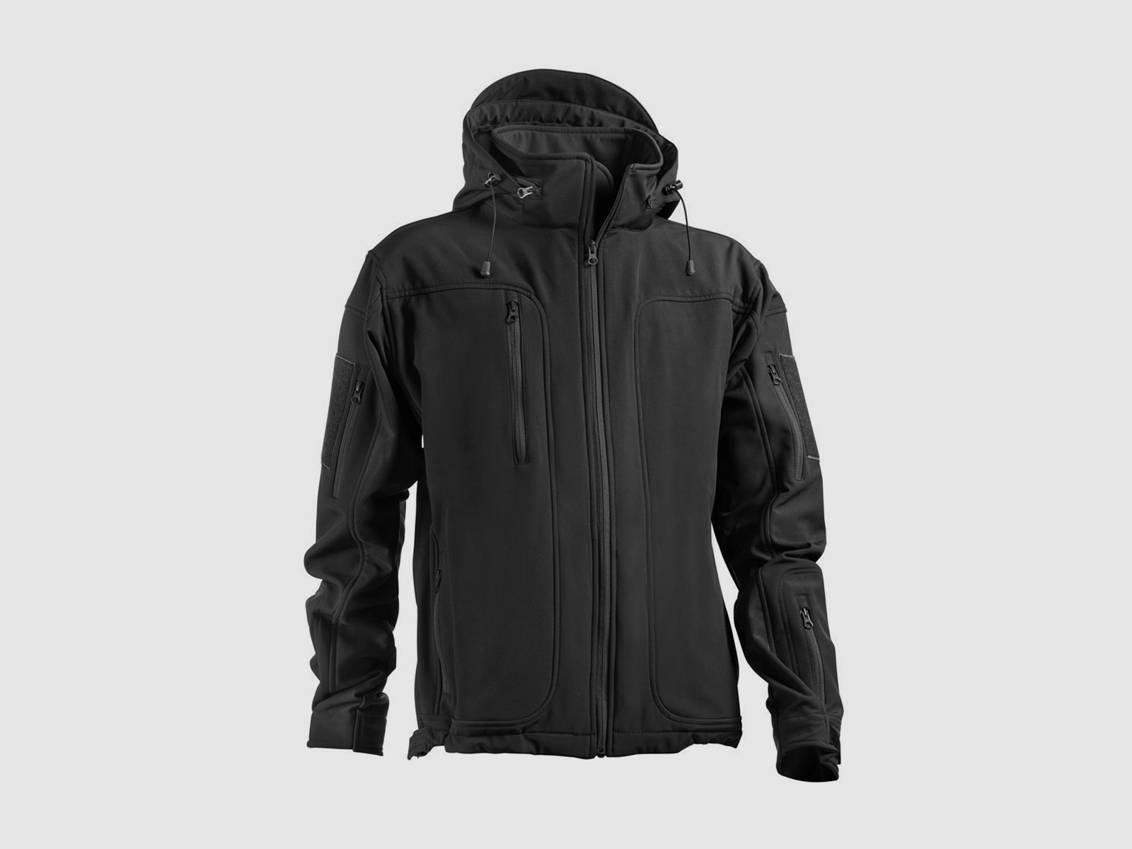 NERG OPENLAND TACTICAL – KURTKA LIGHT SOFTSHELL “DELTA” Czarna