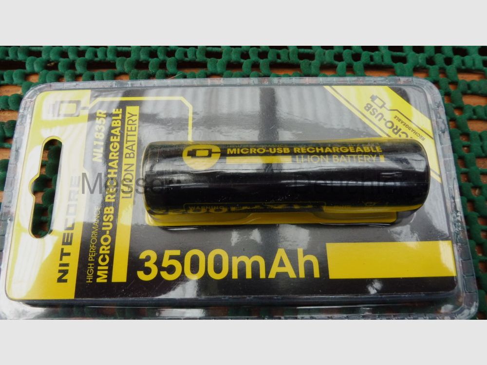 Nitecore Nitecore Li-Ion battery type 18650 - 3500mAh - NL1835R