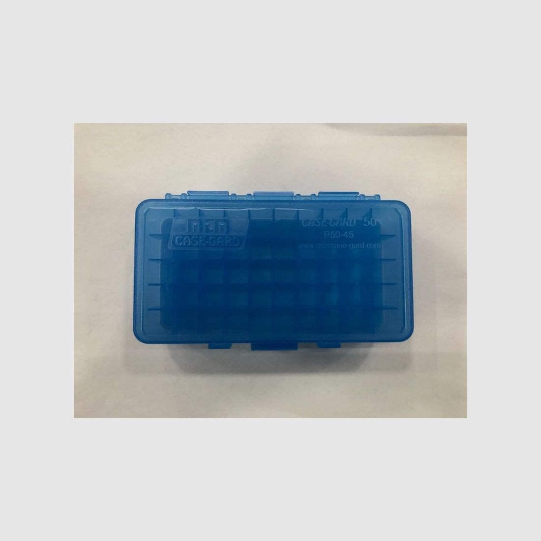 MTM Zündhütchenbehälter 40SW 45ACP PZ 50, Bild 1 von 2