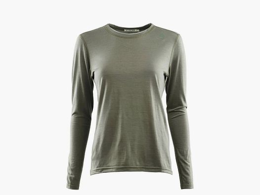 aclima Aclima T-shirt à Manches Longues LightWool Femme - Ranger Vert / L