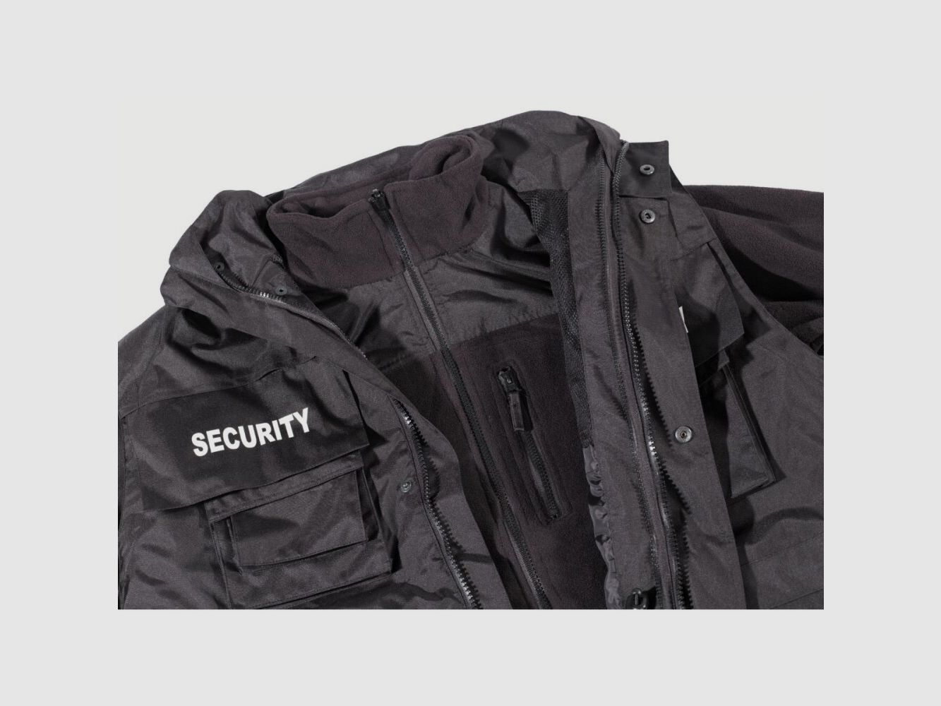 4-in-1 Security flexible Einsatzjacke