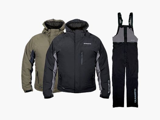 Shimano Jacke / BIBs Angelset gefüttert