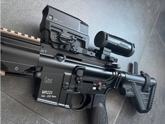 Vortex Razor AMG UH-1 Gen 2 und Holosun 3x Magnifier HM3X