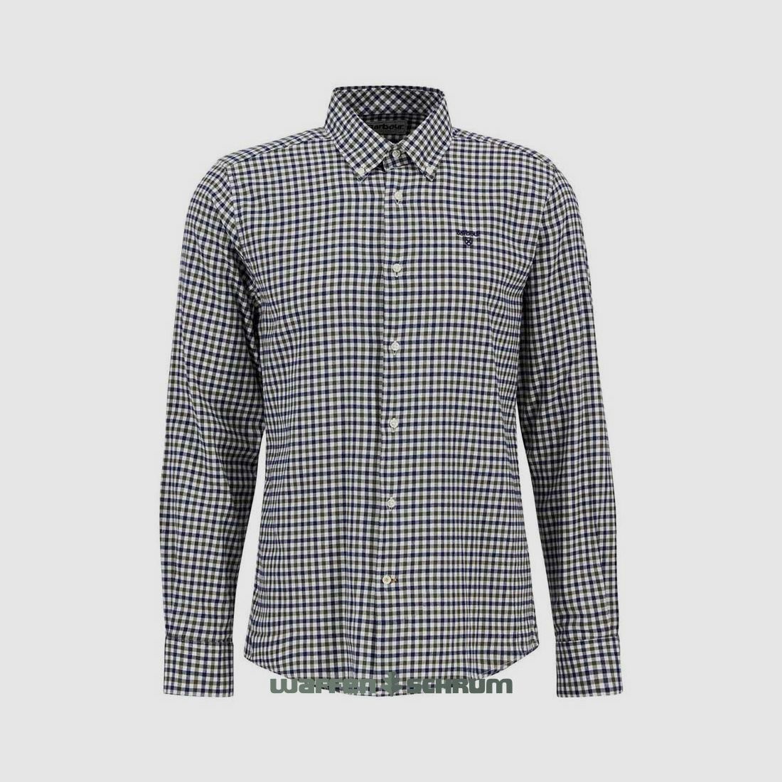 Barbour Hemd Finkle Gingham Olive