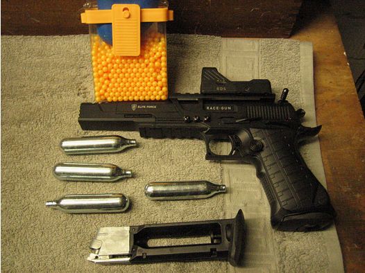 Pistola ad aria compressa Elite Force Race Gun 6mm CO2 NUOVA