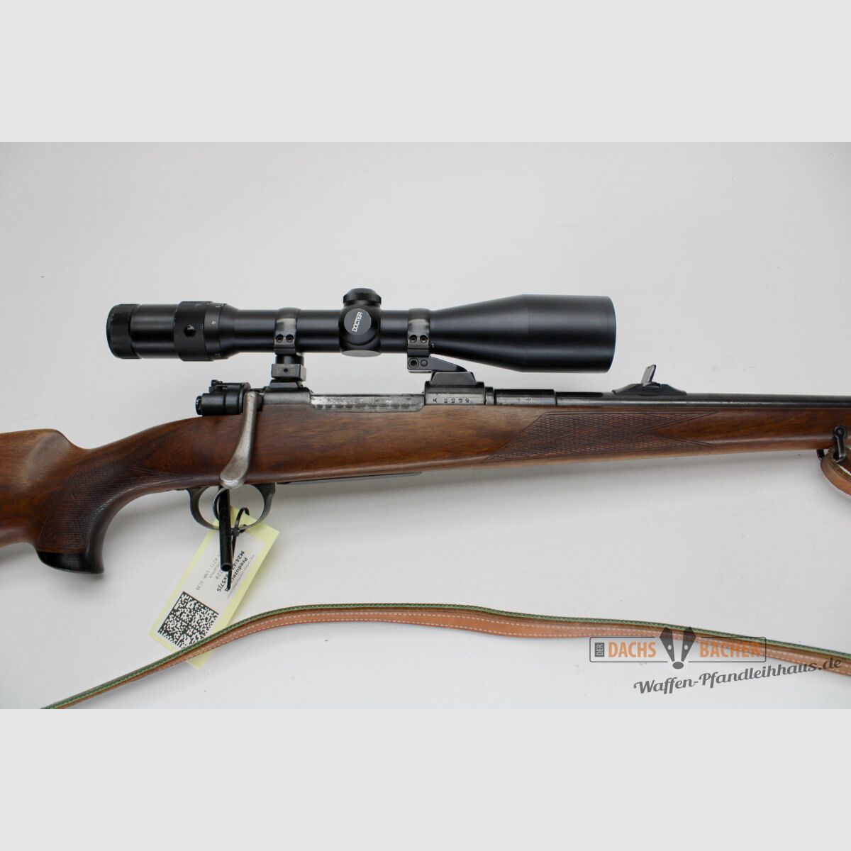 Rep. rifle Stutzen K98 hunting conversion Preduzece 44 M24/47 cal. 8x57JS with Docter 2.5-10x48