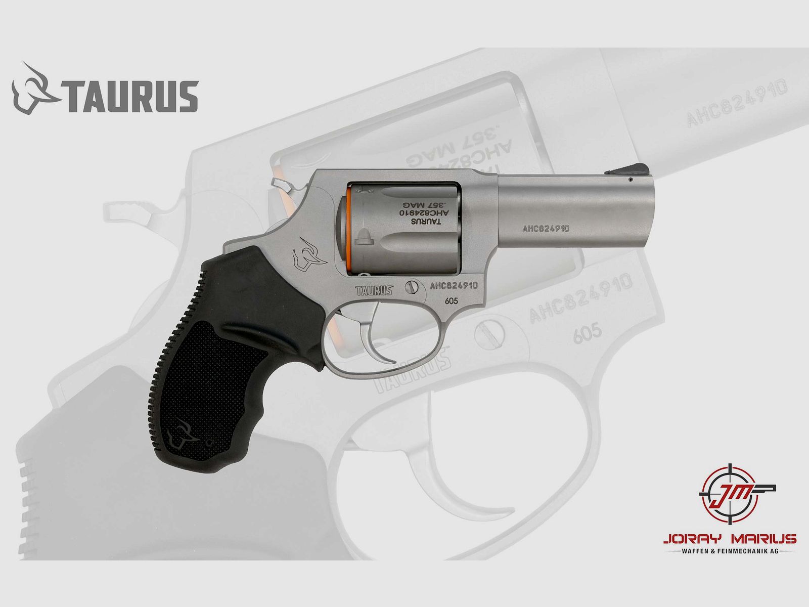 Taurus 605 T.O.R.O. SS-Matt Revolver .357 Magnum, 3”, image 1 of 2