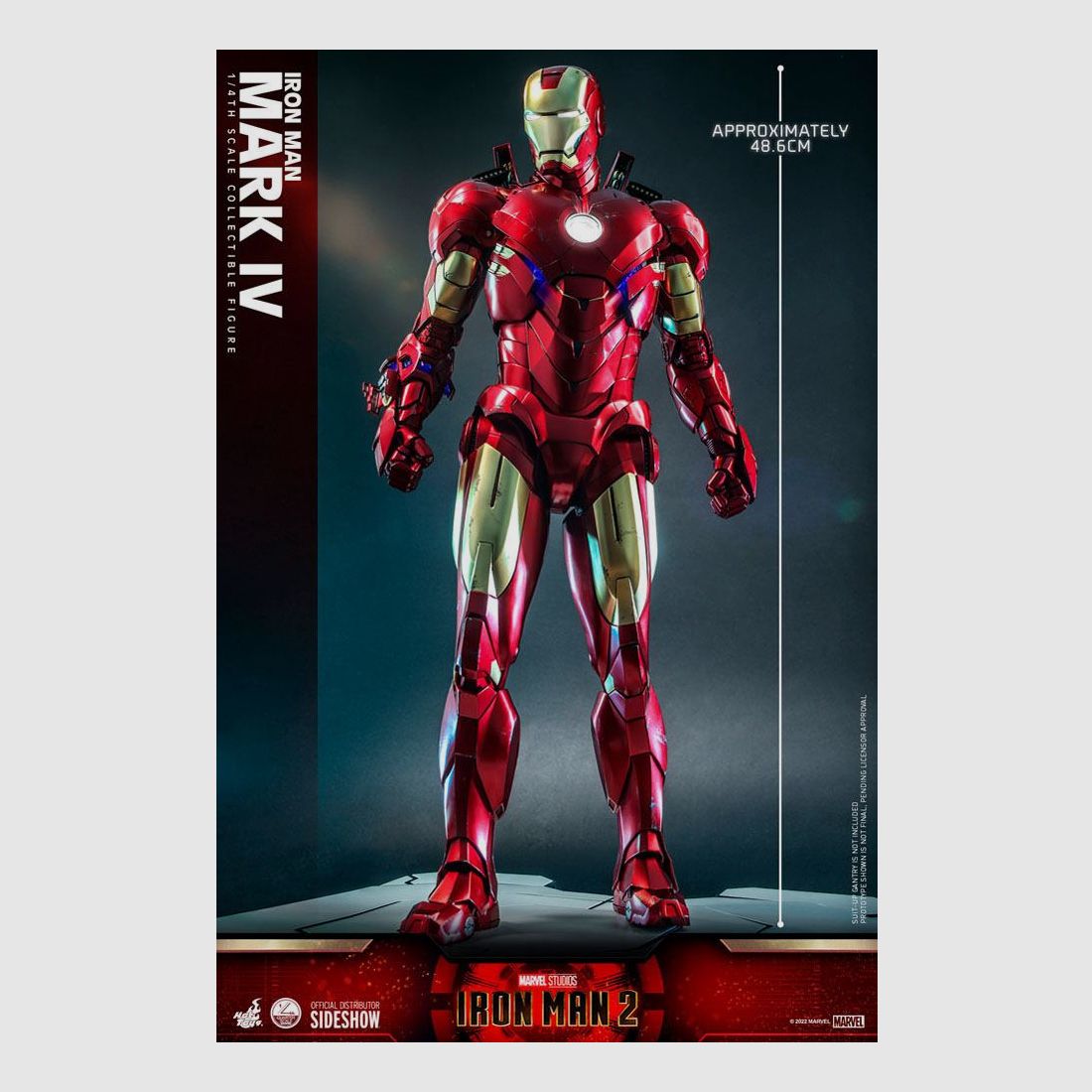 Iron Man 2 Actionfigur 1/4 Iron Man Mark IV 49 cm | 43153