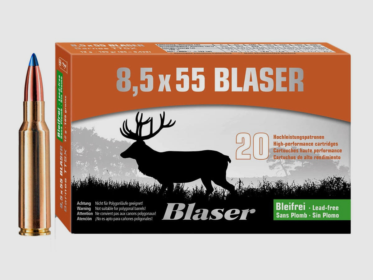 Blaser 8,5x55Blaser Barnes TTSX 10,4g - 160gr