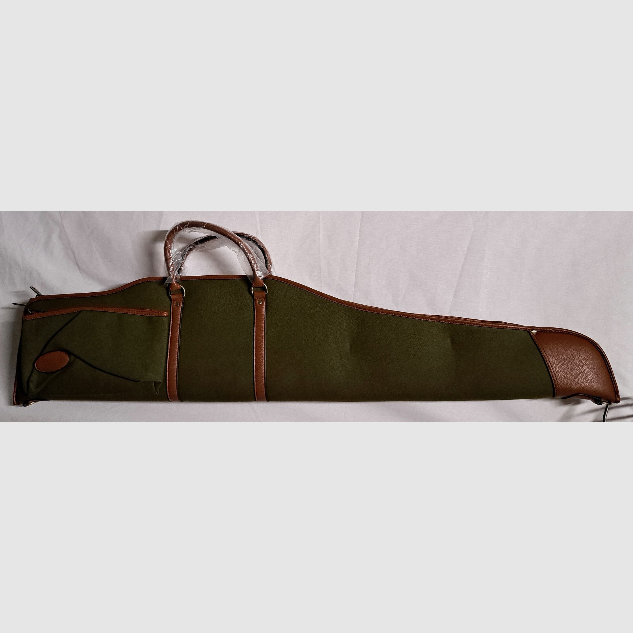 Futteral-Set Maremmano für Büchse und Flinte aus Canvas und Leder, Bild 1 von 2