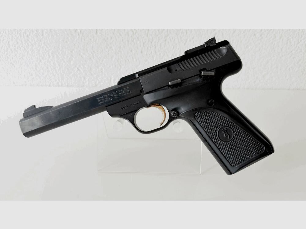 Browning Buck Mark met gouden trekker .22lr, afbeelding 1 van 4