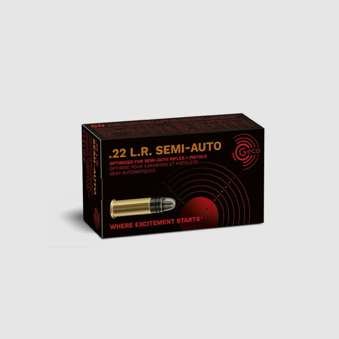 GECO .22 SEMI-AUTO 2,6g/40gr