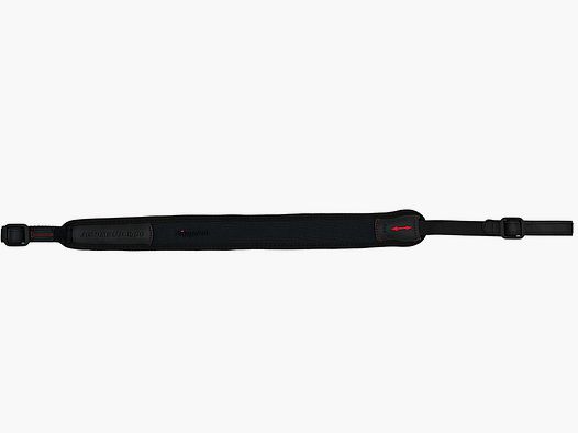 Niggeloh Gewehrriemen Automatic Light Neopren - Leder - Schwarz