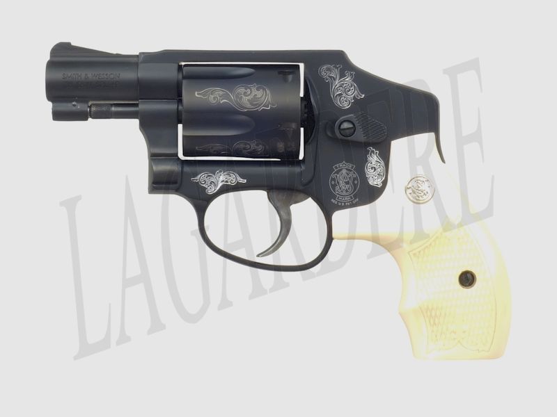 SMITH & WESSON 442 CENTENNIAL ENGRAVED BIANCO 1.875" (REVOLVER)