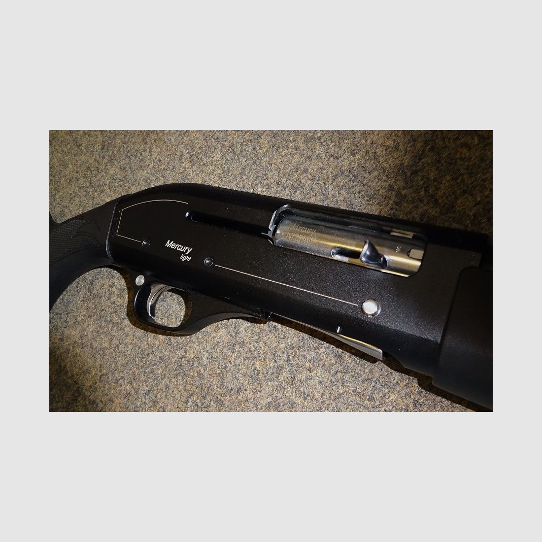 SL shotgun Mercury "Hunting Light" synthetic, Cal.12/76, 69cm barrel, +interchangeable chokes, like new