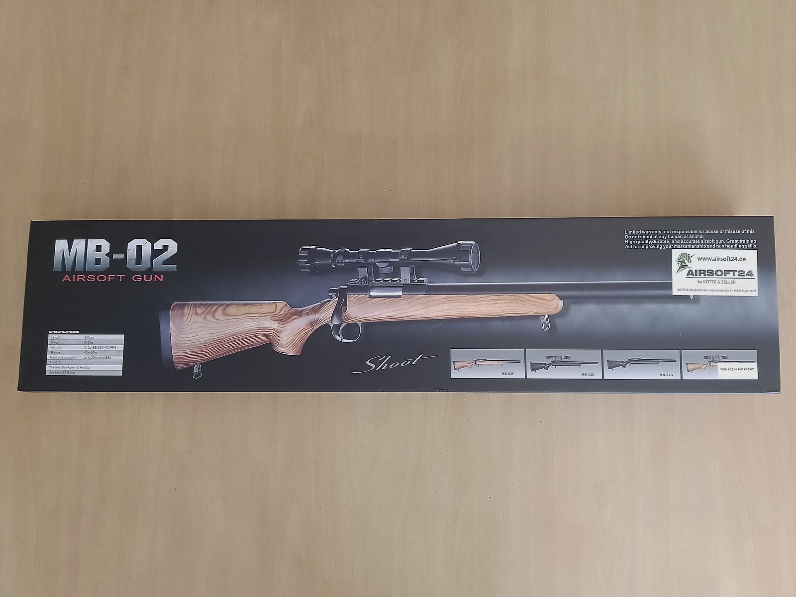 Well MB 02  Snipergewehr