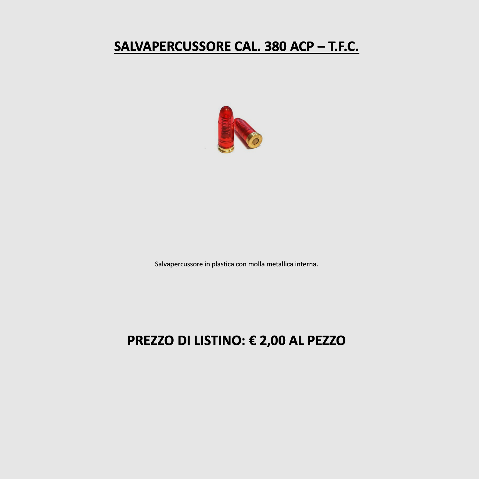T.F.C. – Zündhütchenhouder .380 ACP, afbeelding 2 van 2
