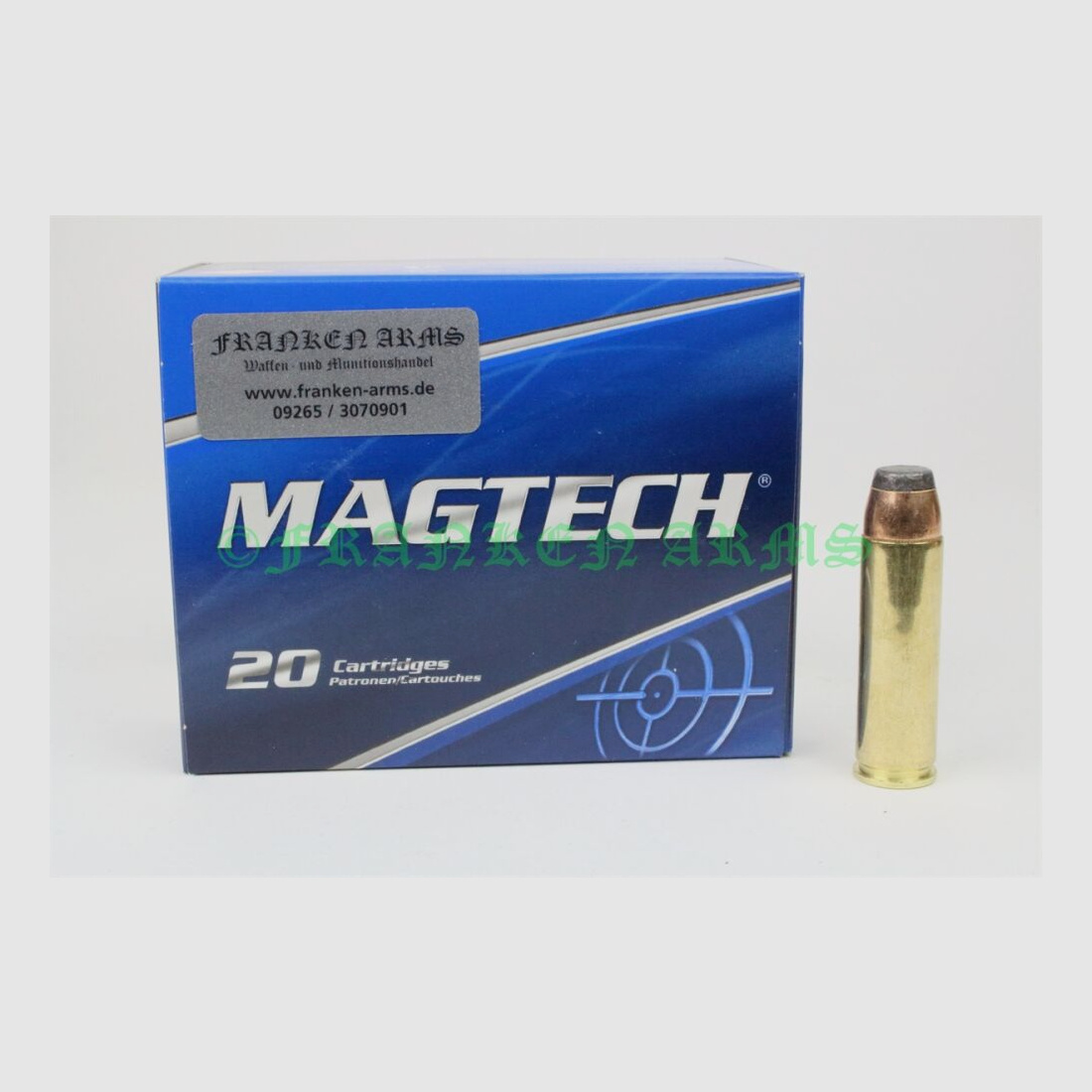 Magtech .500 S&W SJSP 400gr. 25,92g 20 pièces Prix dégressifs