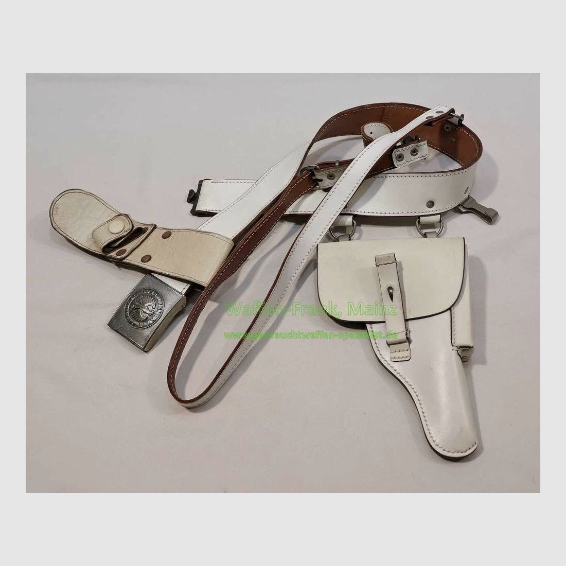 Deutsch Diverse Dienstholster-BW-MP weiß mit Gehänge