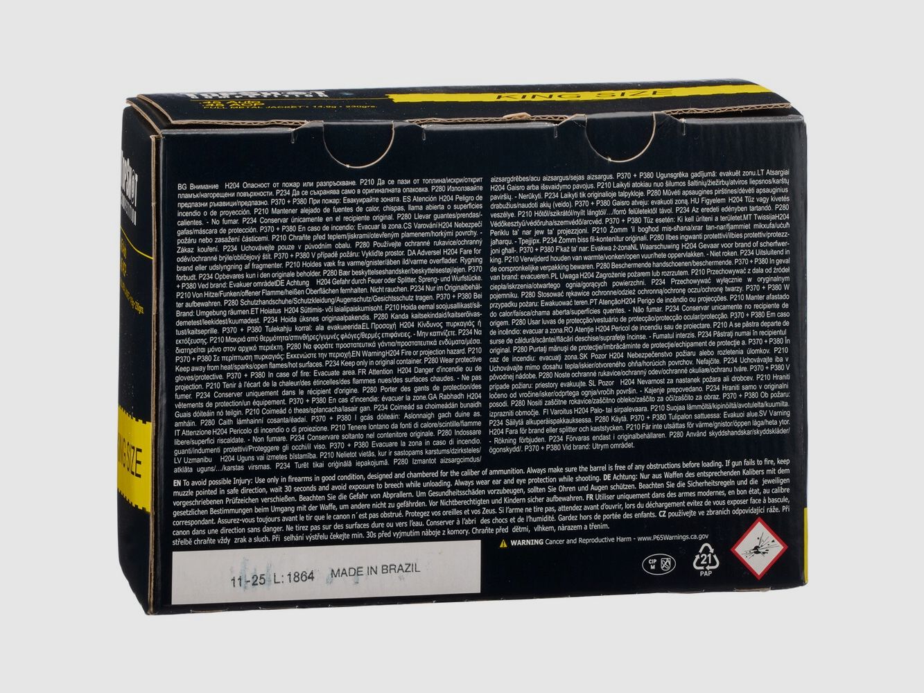 TOPSHOT Competition .45 ACP FMJ 14.9g/230grs., imagen 2 de 5