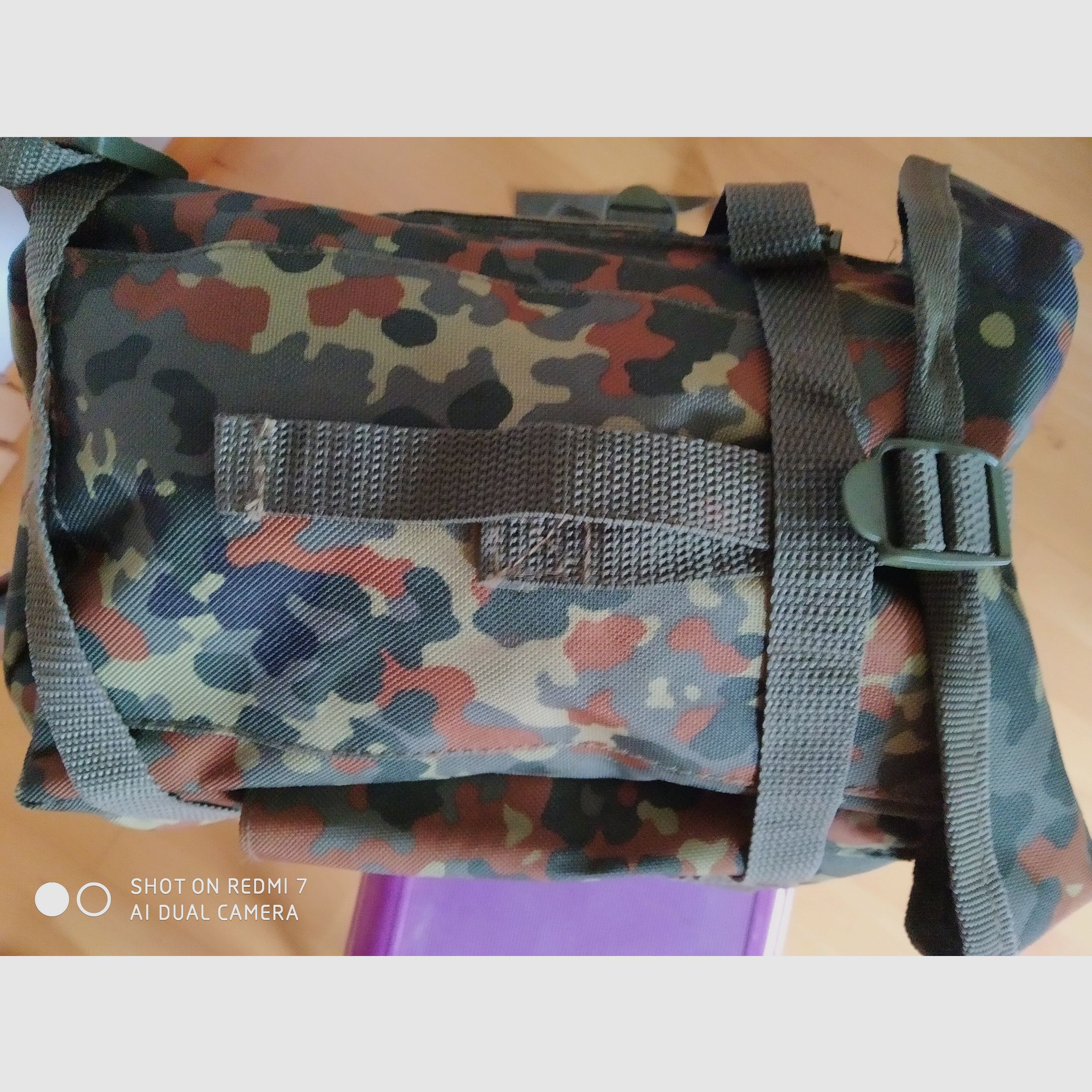 Imitat BW - Kampfrucksack, Volumen 65 l, Flecktarn