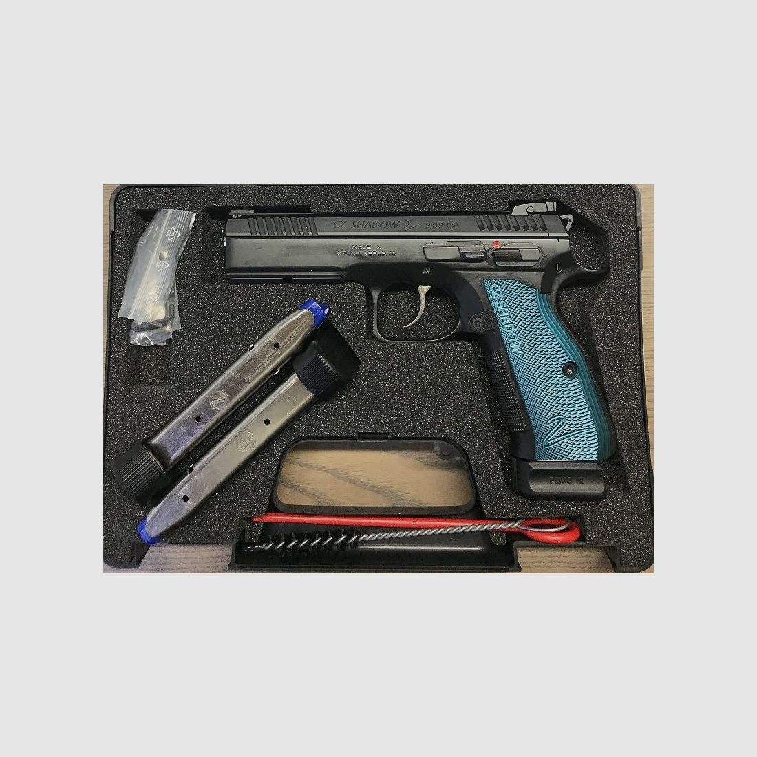 CZ 75 SP01 Shadow II - blau