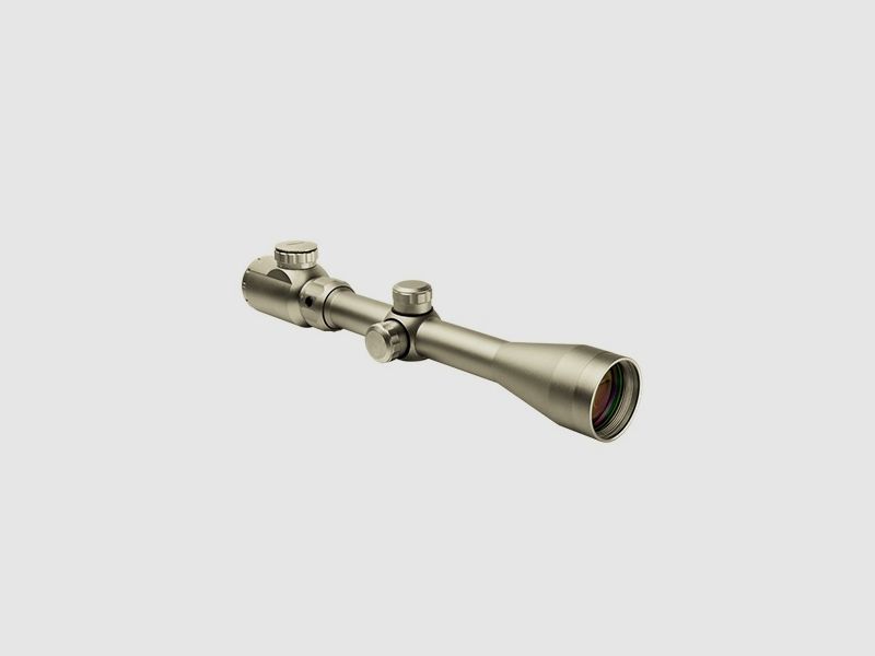 Ottica Nc Star, 3-9×40, reticolo P4 sniper illuminato, modello argento, immagine 2 di 5