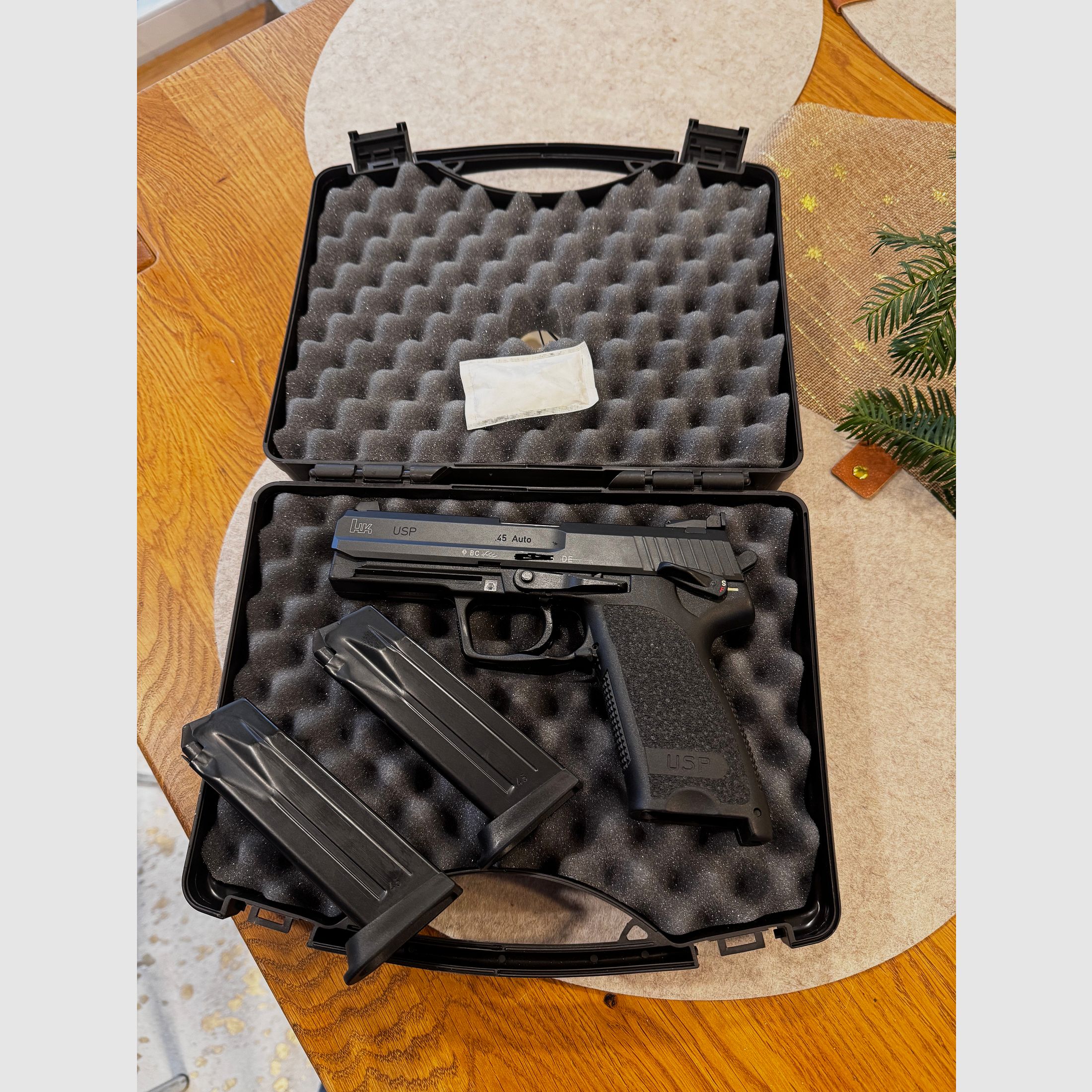 Heckler & Koch Pistole USP Custom Sport .45ACP