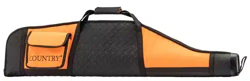 Housse carabine orange et noir country