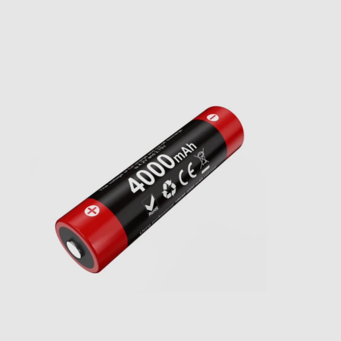 Wiederaufladbarer Akku 18650 3,6 V 4000 mAh - Klarus, Bild 2 von 2