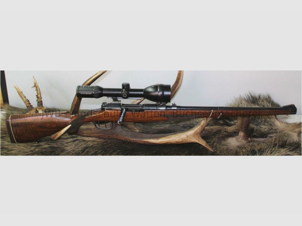 Schöner Steyr GK Stutzen mit Schmidt & Bender Zenith 7x64
