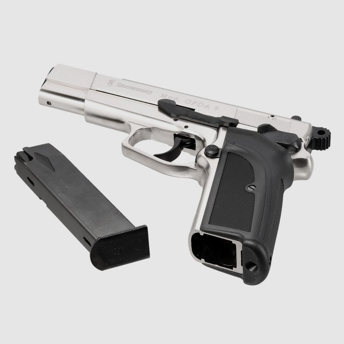 Browning GPDA 9 Schreckschusspistole 9mm PAK vernickelt 