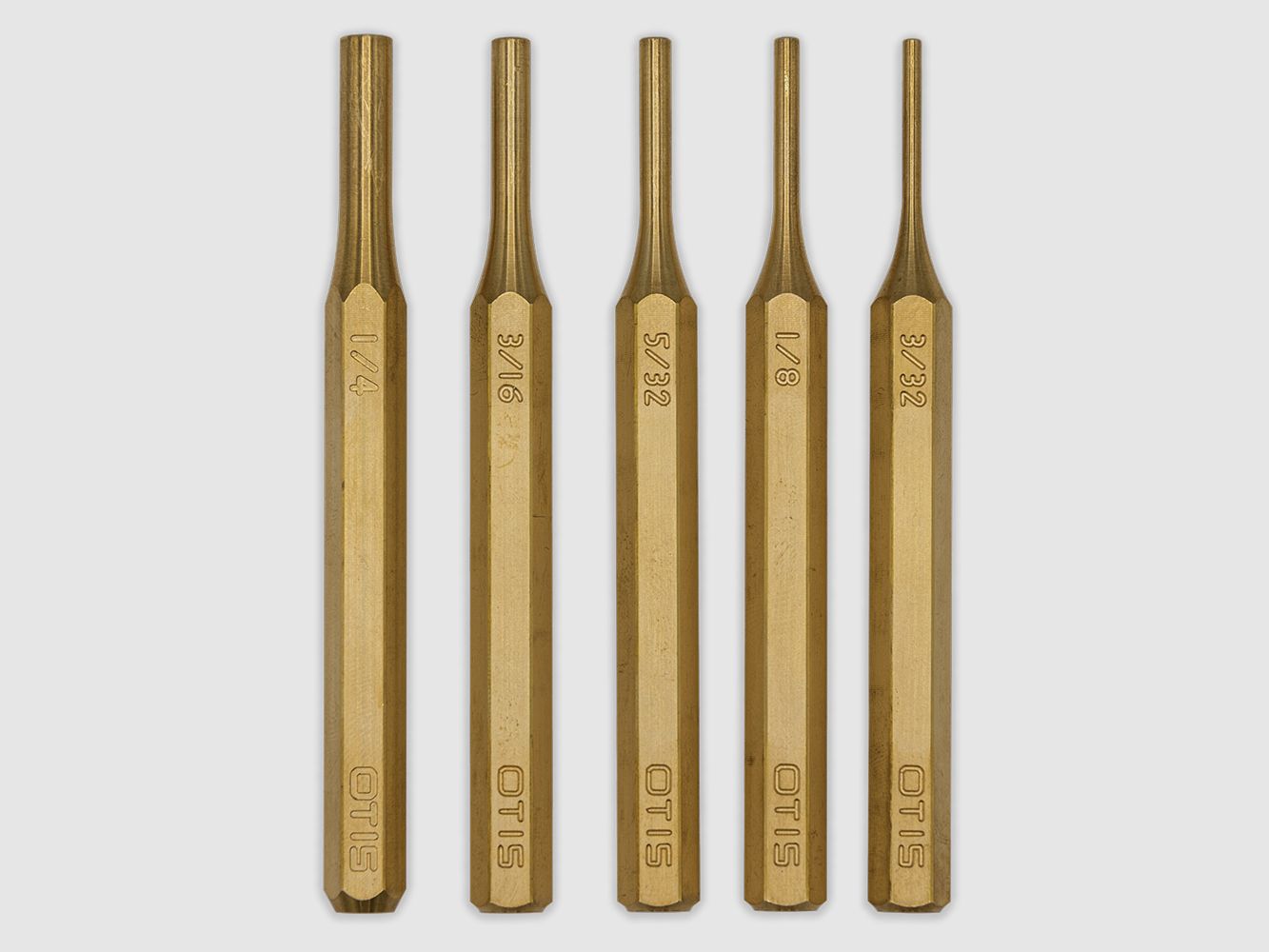 Otis Pro+ 5-tlg. Splintentreiber (Messing)