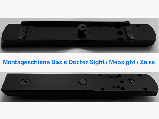 Dentler Montageschiene Basis mit Sight Aufnahme - NEU -