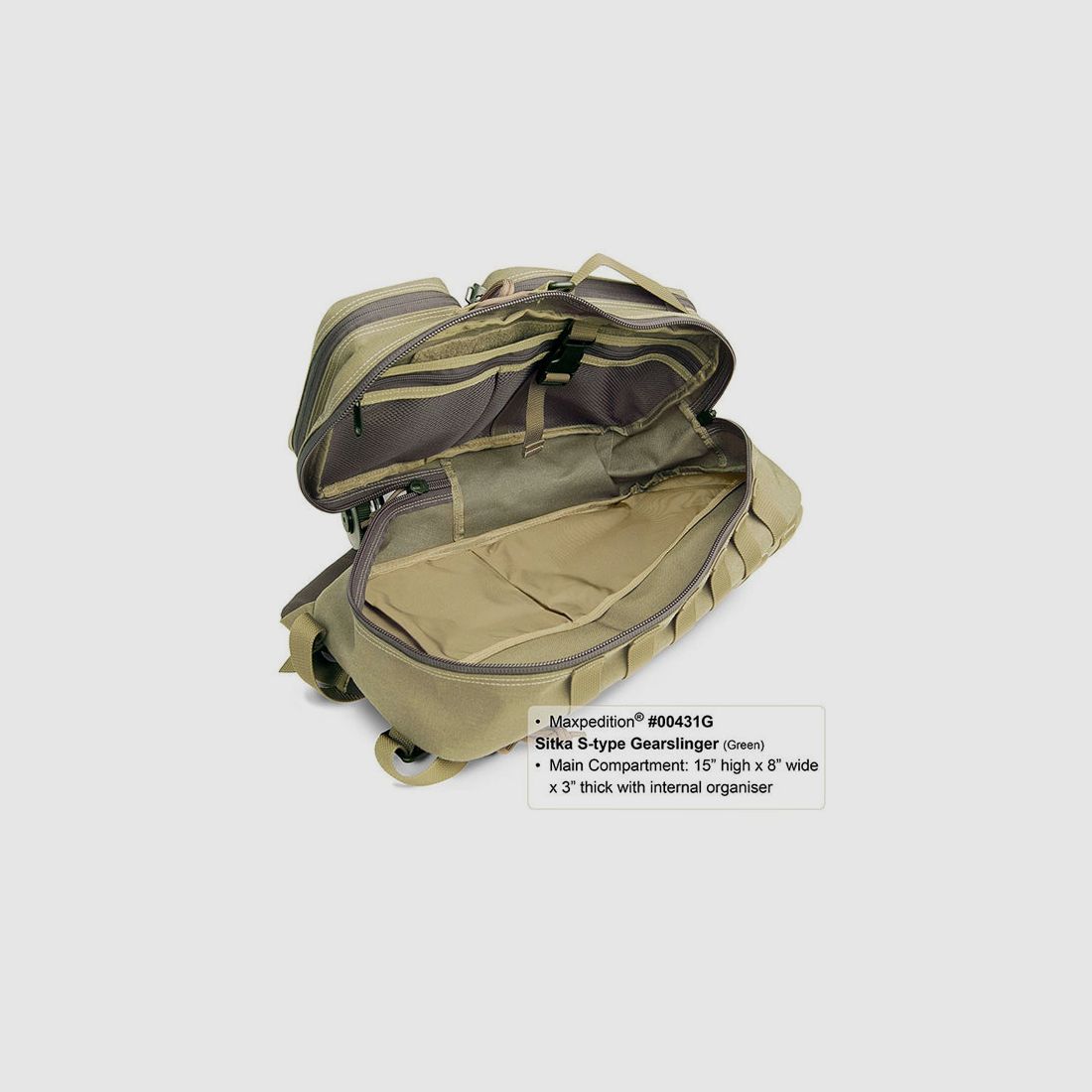 SITKA GEARSLINGER, nero, immagine 2 di 5